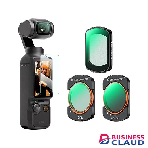 DJI Osmo Pocket 3 Filter Set – Magnetic CPL + Black Mist 1/4 + ND2-32