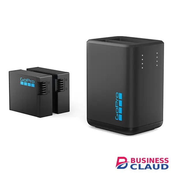 GoPro Dual-Battery Charger with Two Enduro Batteries