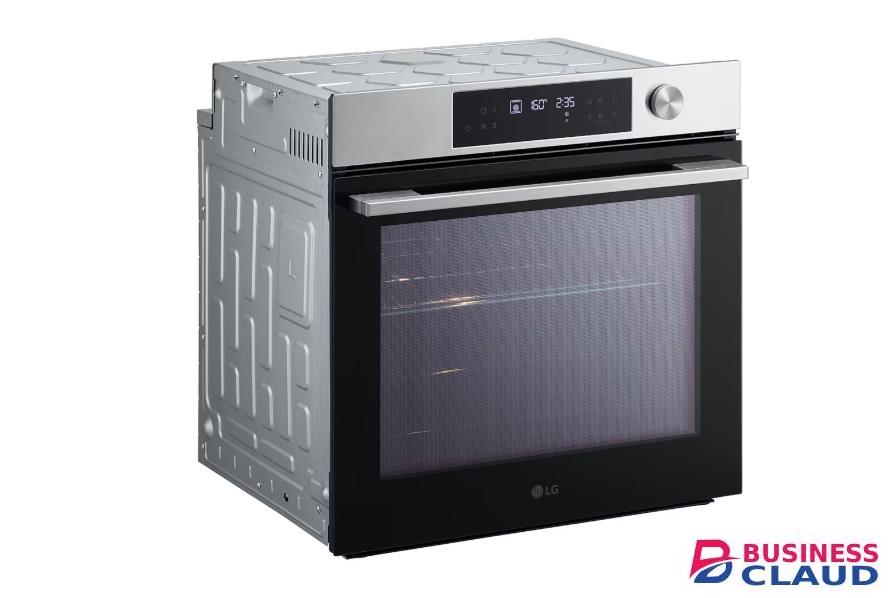 LG Silver Built-in Oven, 76L Large Capacity (WSED7613S)