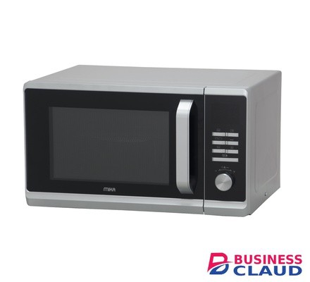 MIKA  Microwave Oven (MMWDGBH2333S) 23L with Grill, Silver