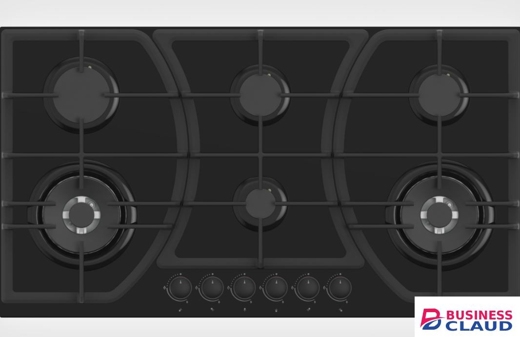 MIKA Built In Gas Hob, 90cm, Glass (MGH92602FBGW2)