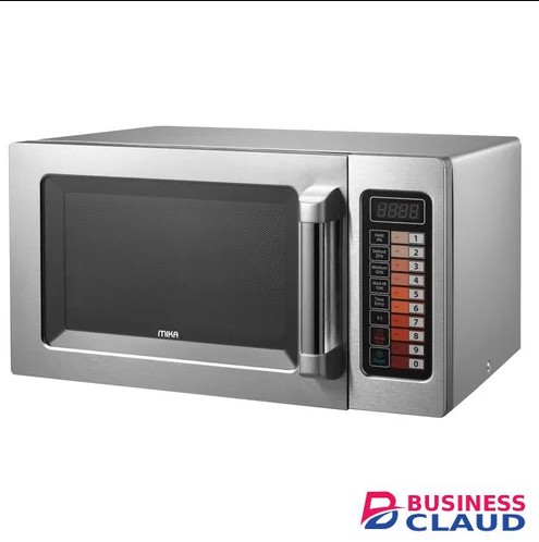 MIKA Commercial Microwave Oven, 25L, Digital, Solo, Stainless Steel (MMWCSD251X)