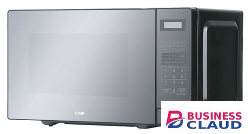 MIKA Microwave Oven, 20L, Digital, With Grill (Combi), Mirror Black(MMWDGPB2075MB)