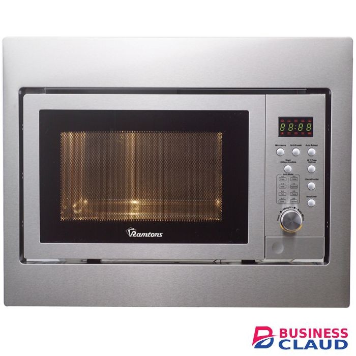Ramtons 25 LITERS BUILT-IN MICROWAVE+GRILL STAINLESS STEEL- (RM/311)