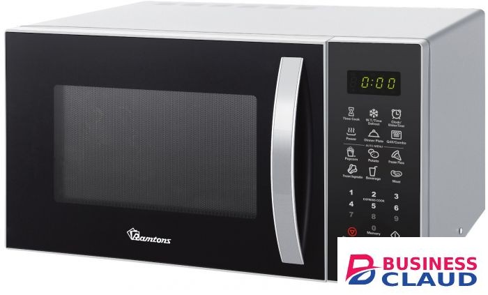 RAMTONS DIGITAL MICROWAVE + GRILL SILVER 23LITRES – RM/589