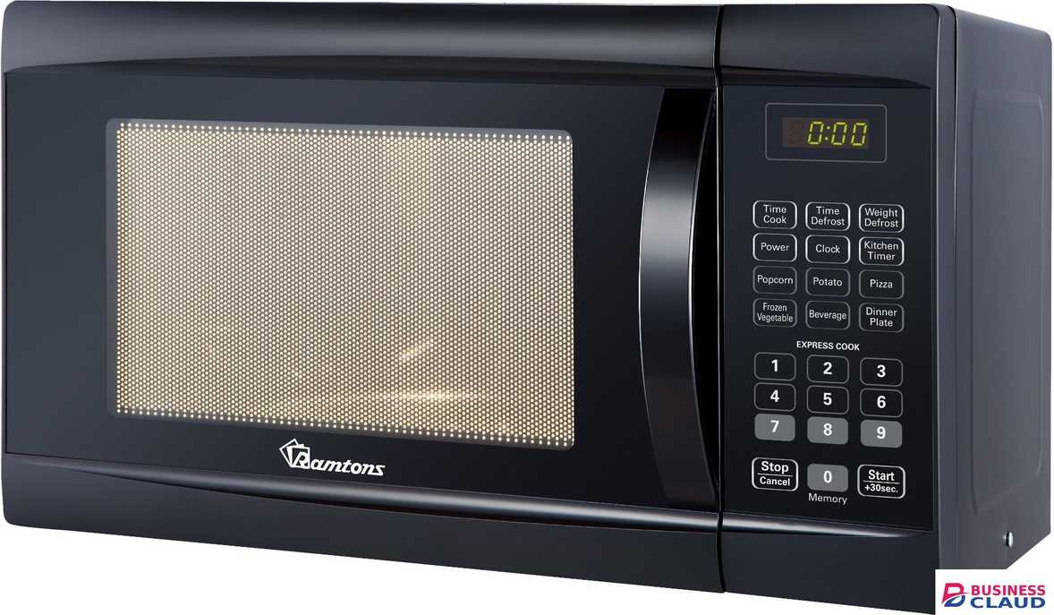 RAMTONS DIGITAL MICROWAVE 23 Litres – (RM/588) BLACK