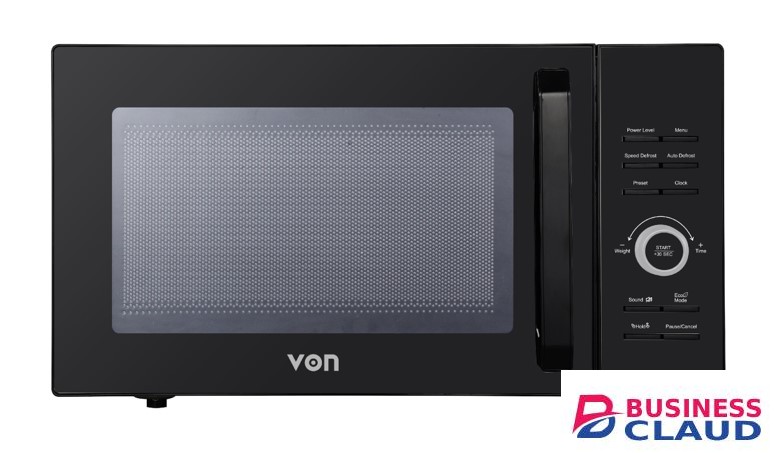 Von  Digital Microwave Oven Solo 20L – Black (VAMS-21DGK)