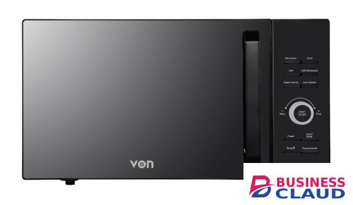 Von Digital Microwave Oven Grill 20L – Black (VAMG-21DGK )