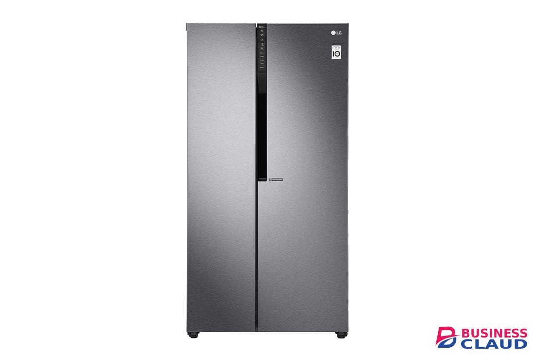 LG  679L Side by Side Fridge -(GC-B247KQDV) Dark Graphite Steel