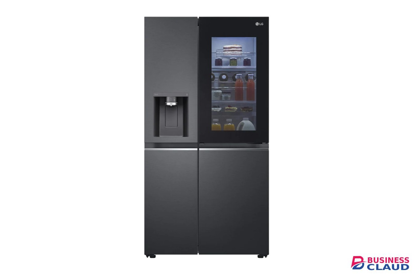 LG SIDE BY SIDE 635L FRIDGE(GC-X257CQES) -Matte Black