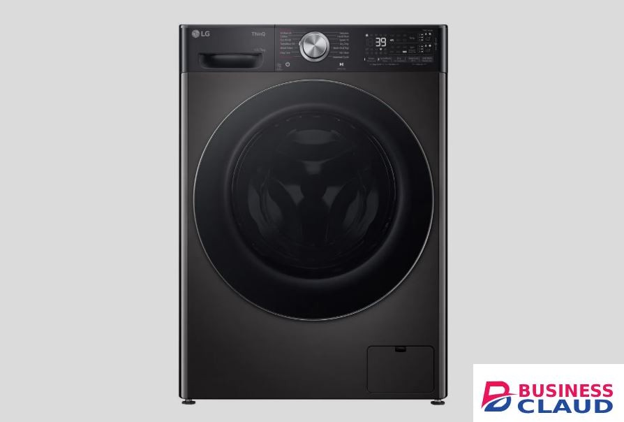 LG 13/7 KG FRONT LOAD WASHING MACHINE BLACK(F4Y9LDP2ZK)