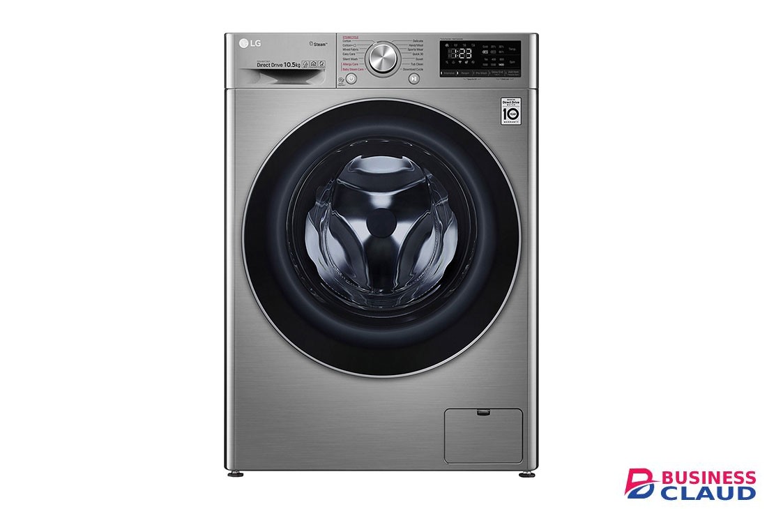 LG FRONT LOAD WASHING MACHINE 10.5kg 1400 Rpm (F4V5RYP2T)