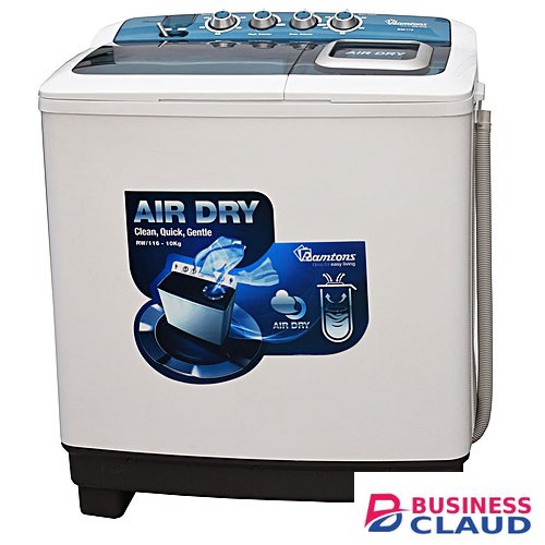 Ramtons SEMI AUTOMATIC 10KG/8.5KG Twin Tub Washer(RW/116)