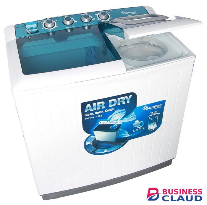 Ramtons SUPER JUMBO 12KG/14 Twin Tub Washer(RW/114)