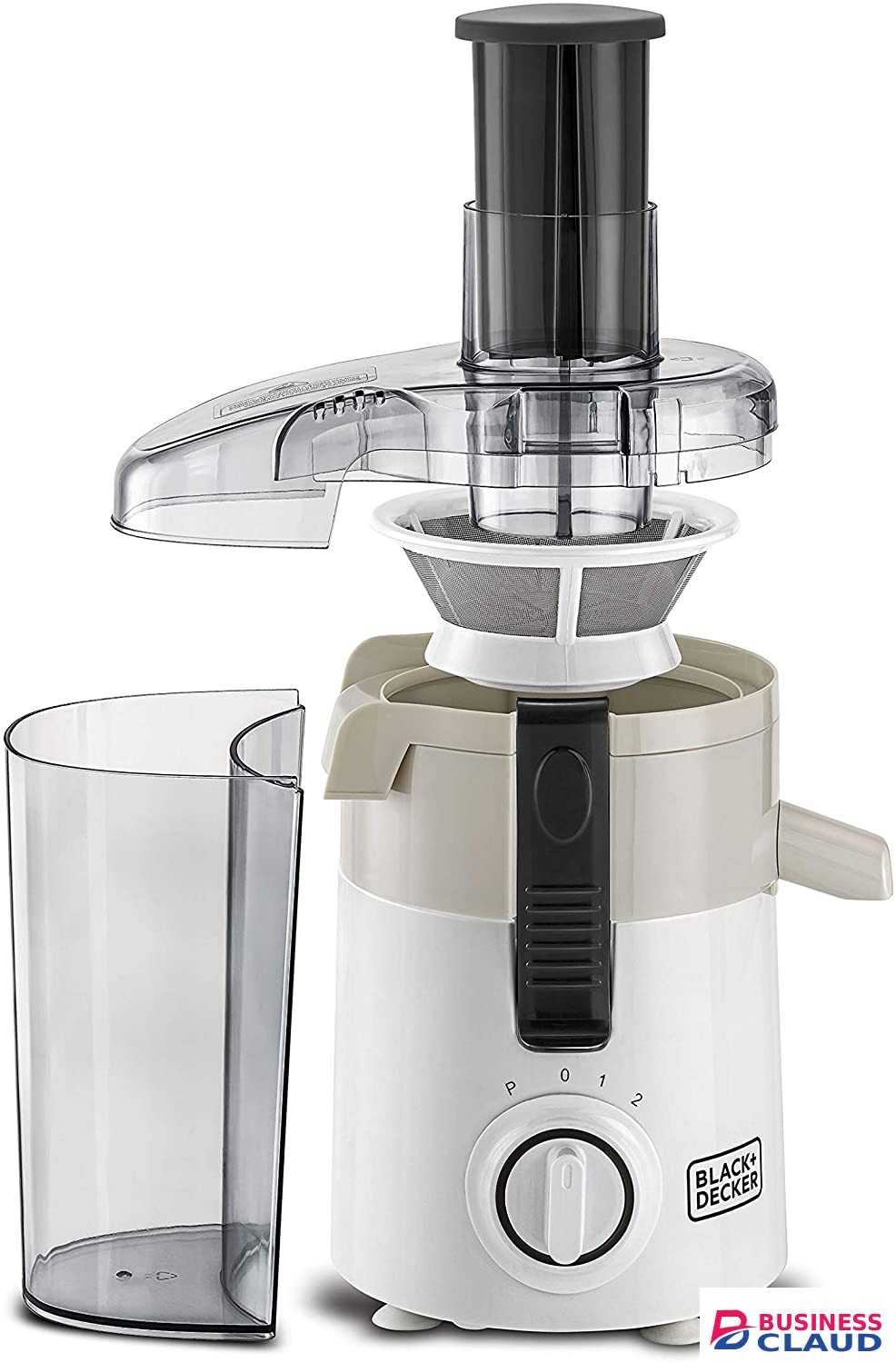 Black+Decker 250W Juicer Extractor with Large Feeding Chute 2 Speed (JE250-B5)