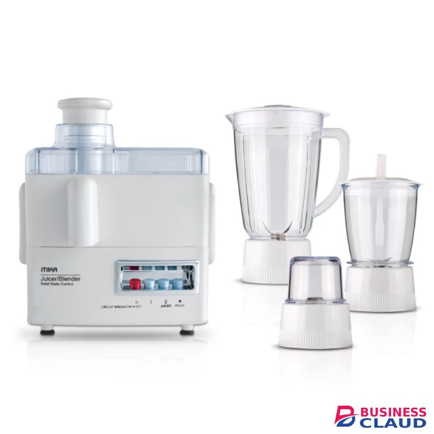 MIKA Juicer, 4 in 1, 500W, White(MJR411W)