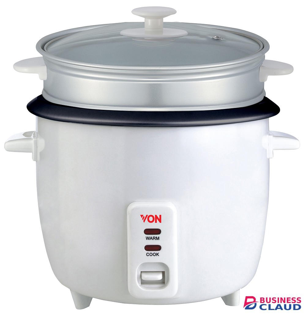 Von VSRC18BSW Rice Cooker 700W -1.8L