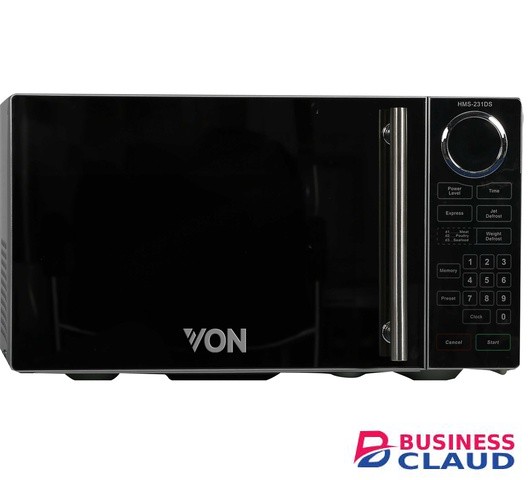 Von VAMS-23DGS 23L Microwave Oven Solo