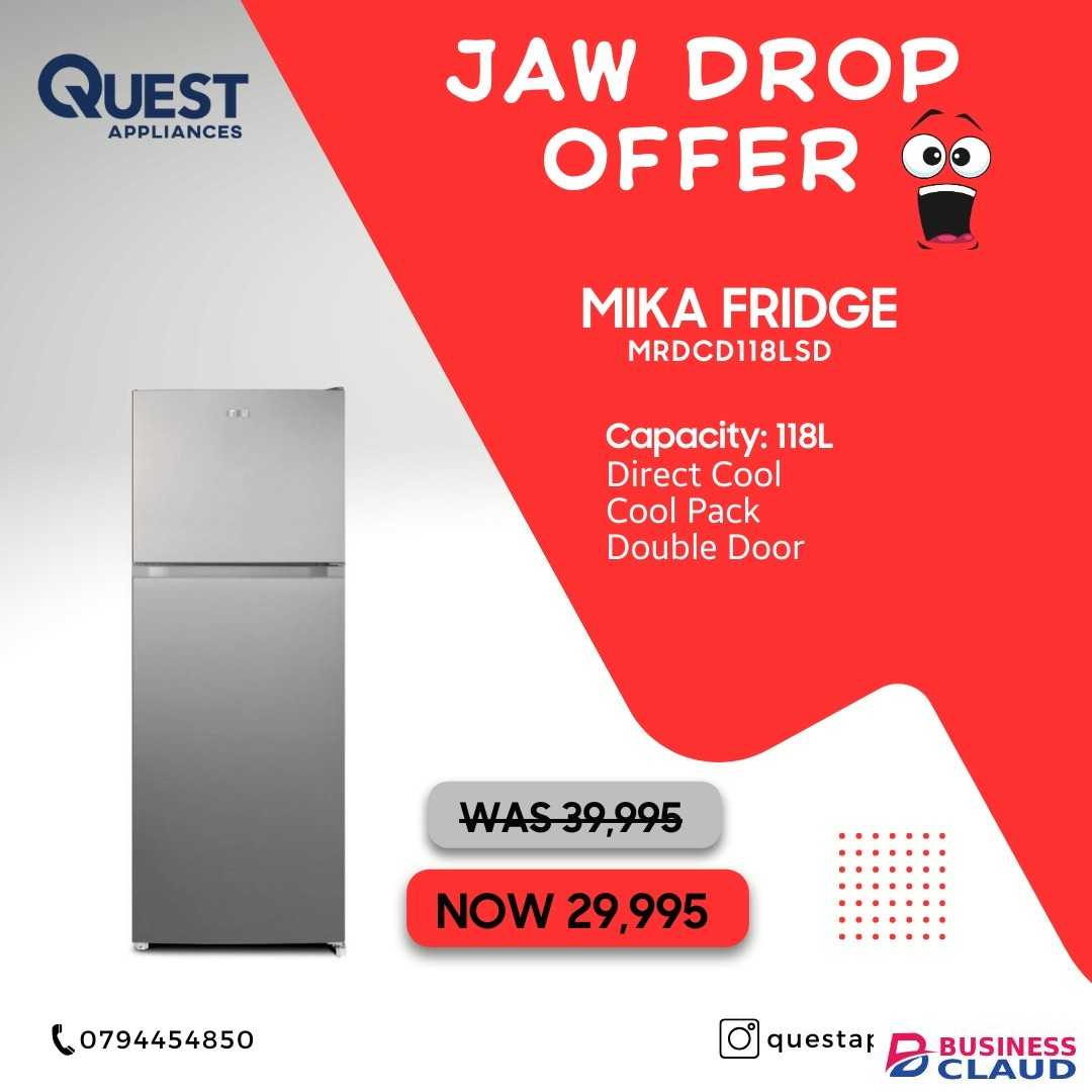 Mika MRDCD118LSD 118L Fridge