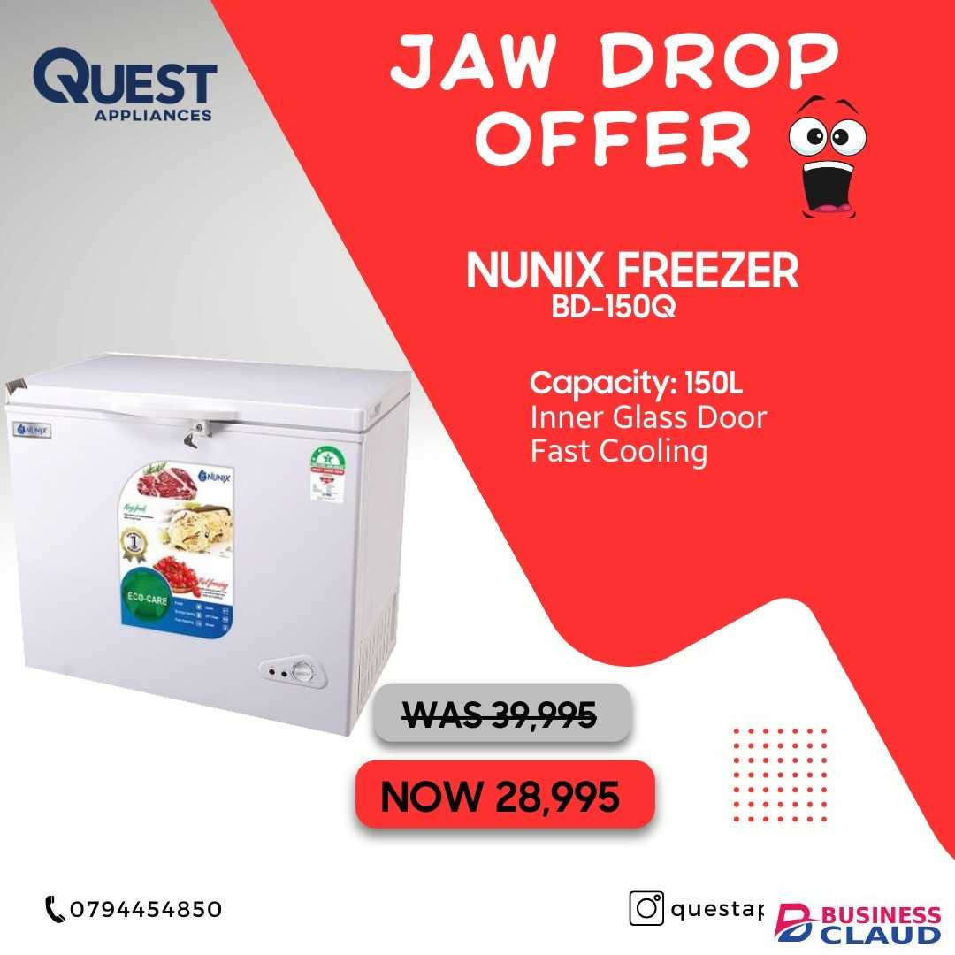 Nunix Chest Freezer 150L High Quality