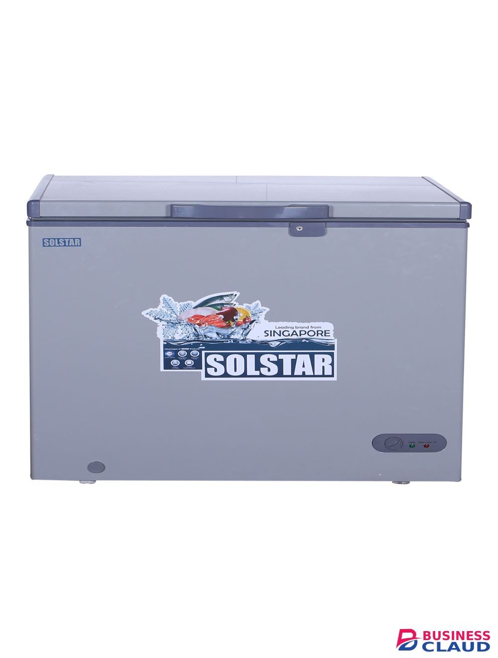 Solstar CF349ECSGSLBSS 230L Chest Freezer