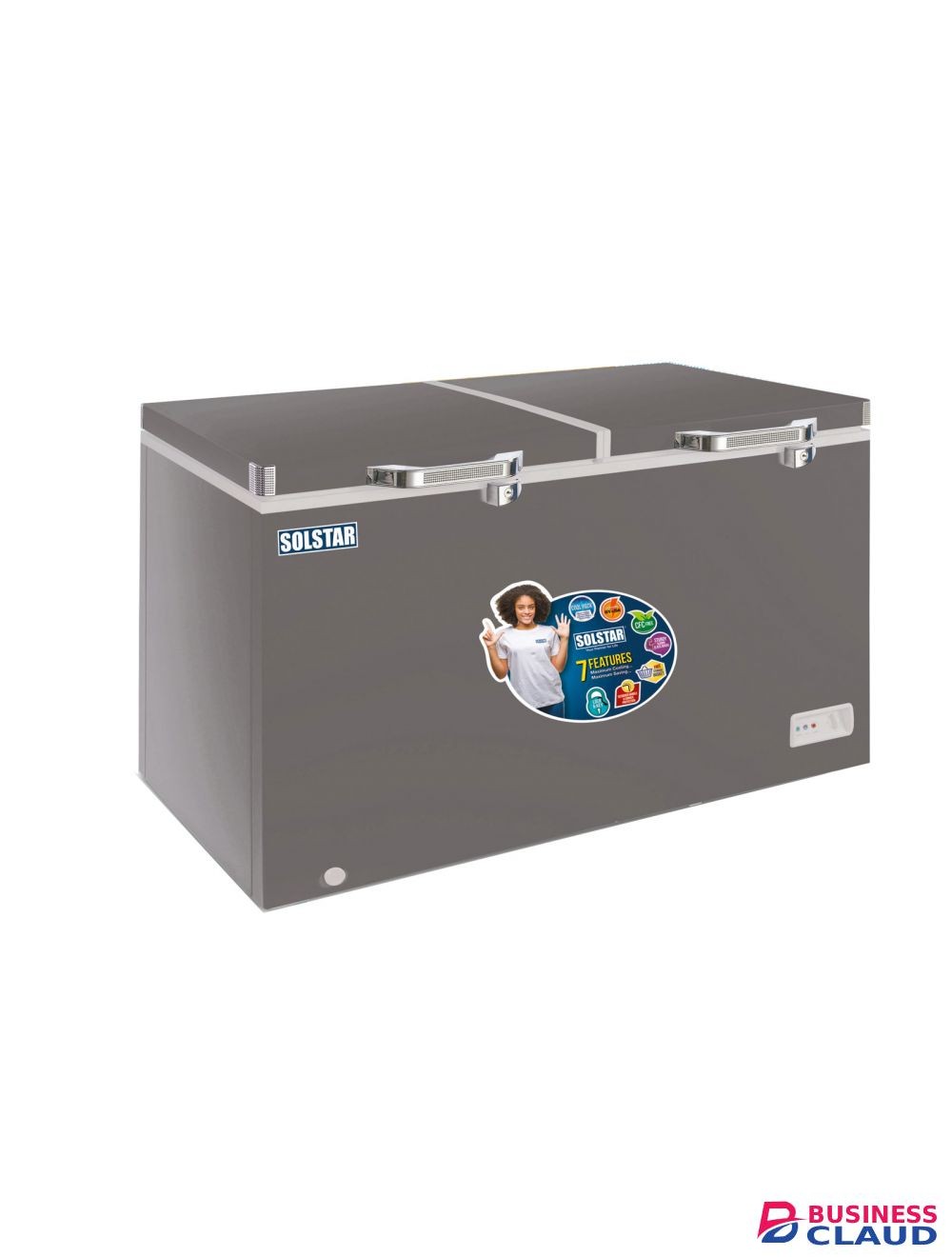 Solstar CF579ECSGSLBSS 342L Chest Freezer