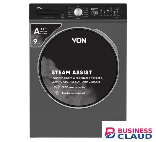 Von VALW-09FVK 9kg Front Load Washing Machine -