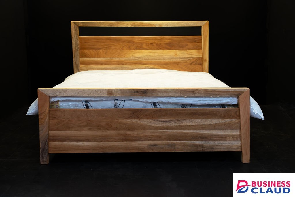 Moringa wood bed - Tangerine Furniture | furniture store in Nairobi, Kenya
