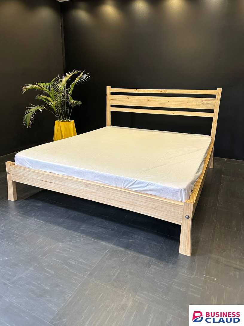 Pine wood bed - Tangerine Furniture | furniture store in Nairobi, Kenya