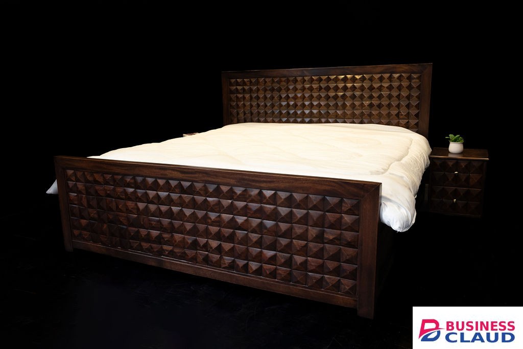 Vintage mahogany bed - Tangerine Furniture | furniture store in Nairobi, Kenya