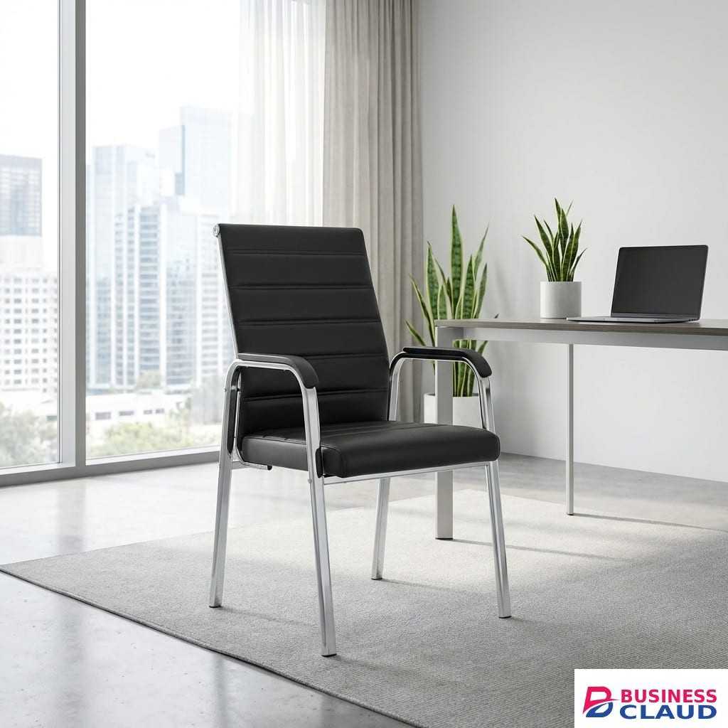 Visitors Office Chair, With Armrest