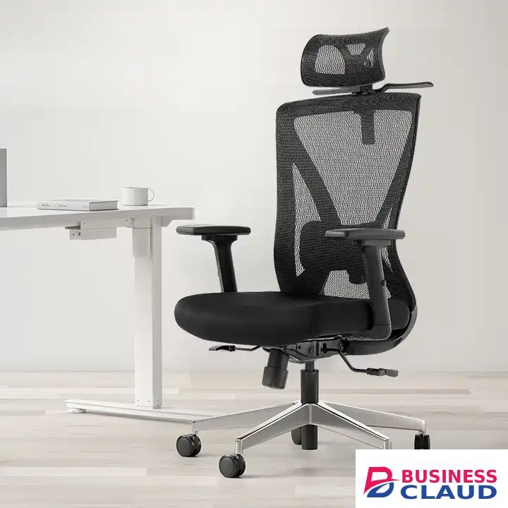 High-back orthopedic office seat - Pogo Furniture , High back chairs