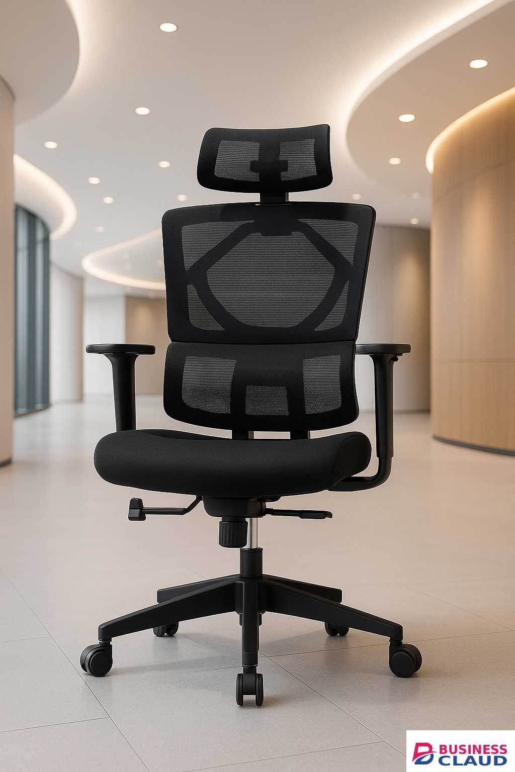 Advanced Ergonomic Mesh Office Chair with Dynamic Lumbar & 3D Headrest