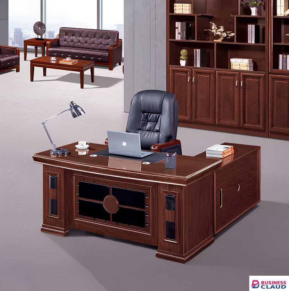 1600mm L shaped Executive Office Desk