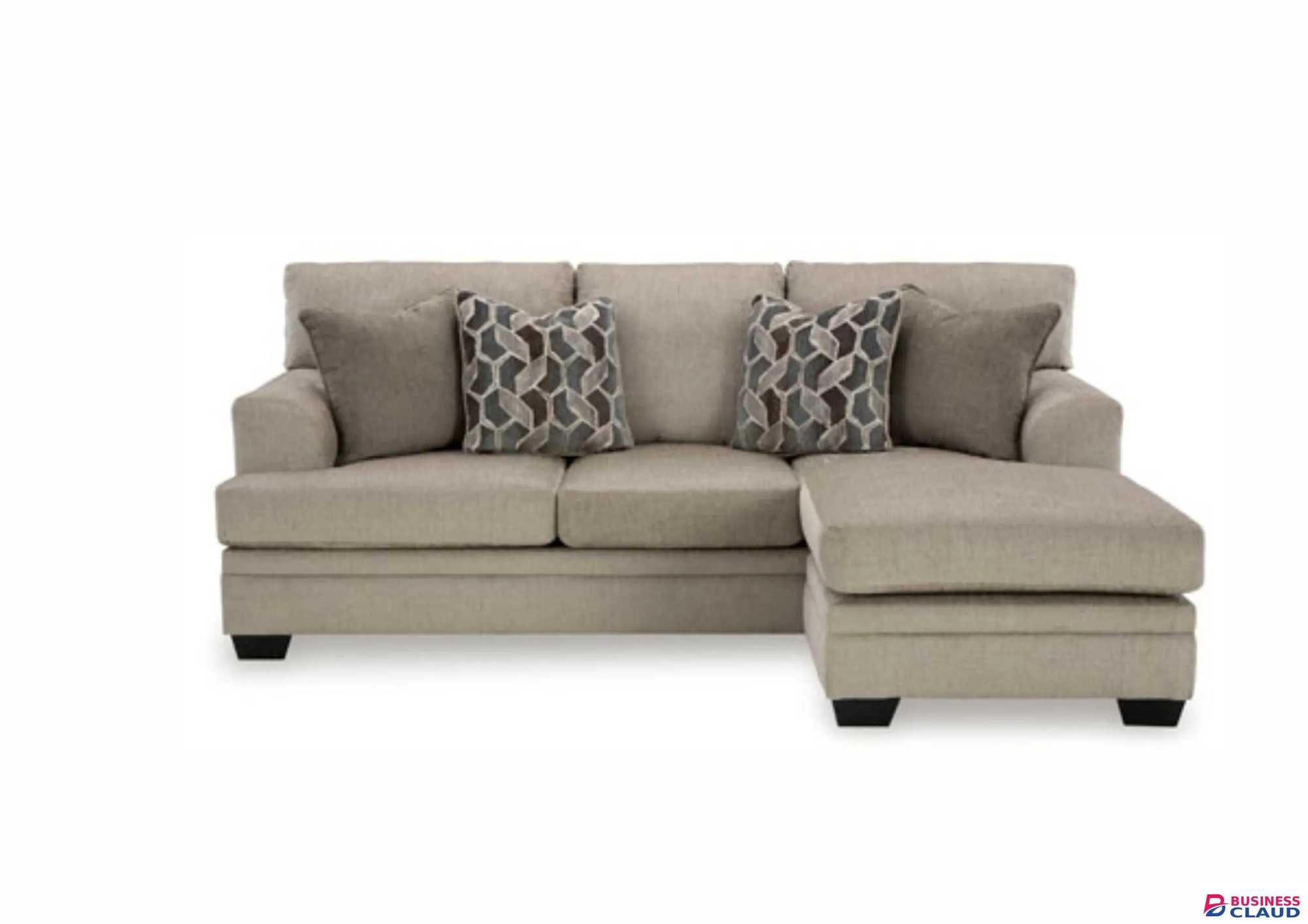 3 SEATER SECTIONAL STONEMEADE TAUPE FABRIC SOFA SET 5950418