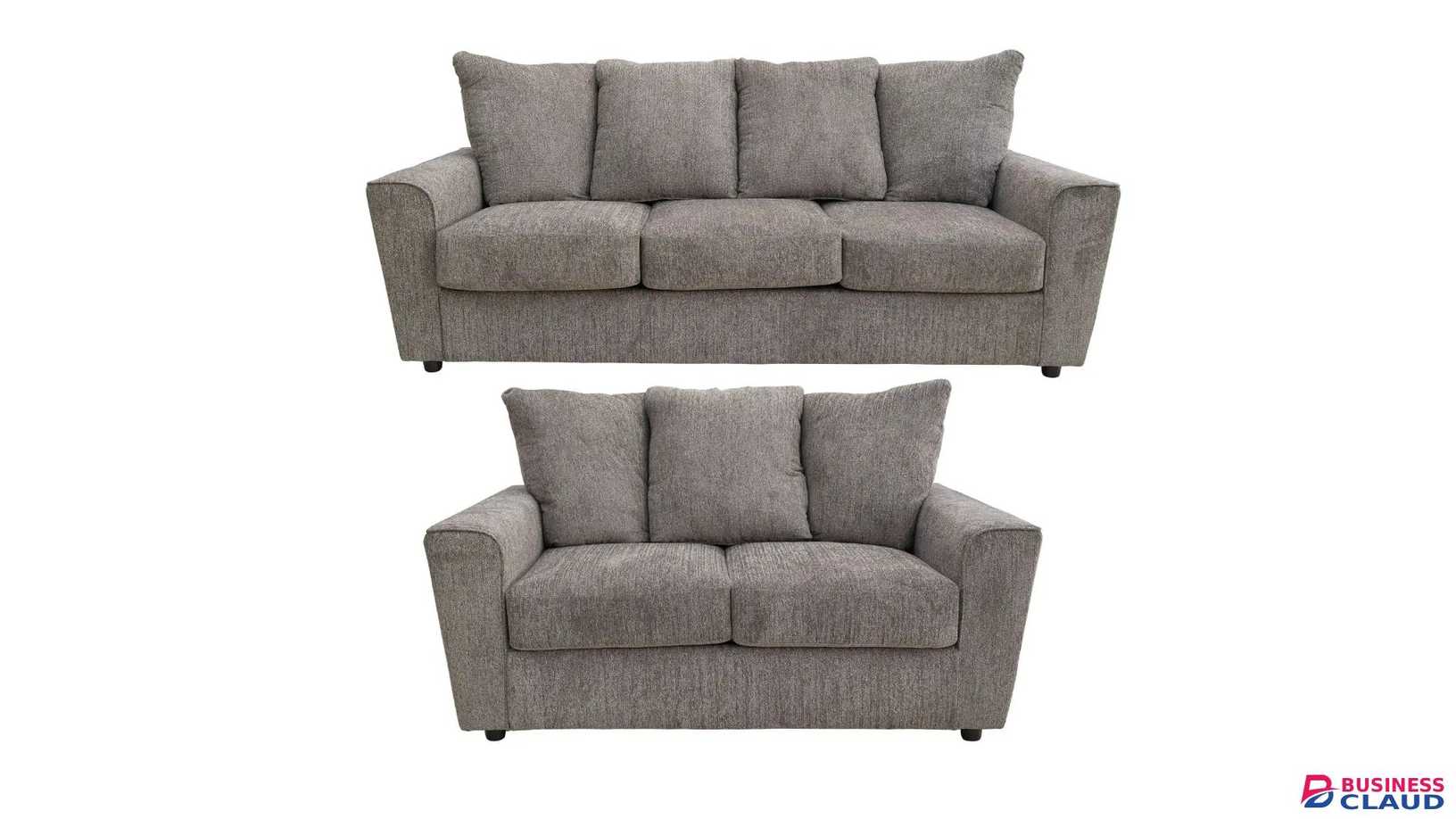 STAIRATT 5 SEATER FABRIC SOFA SET 28598