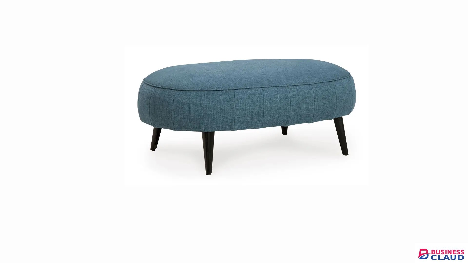 HOLLYANN 3 SEATER SOFA WITH OTTOMAN (BLUE)