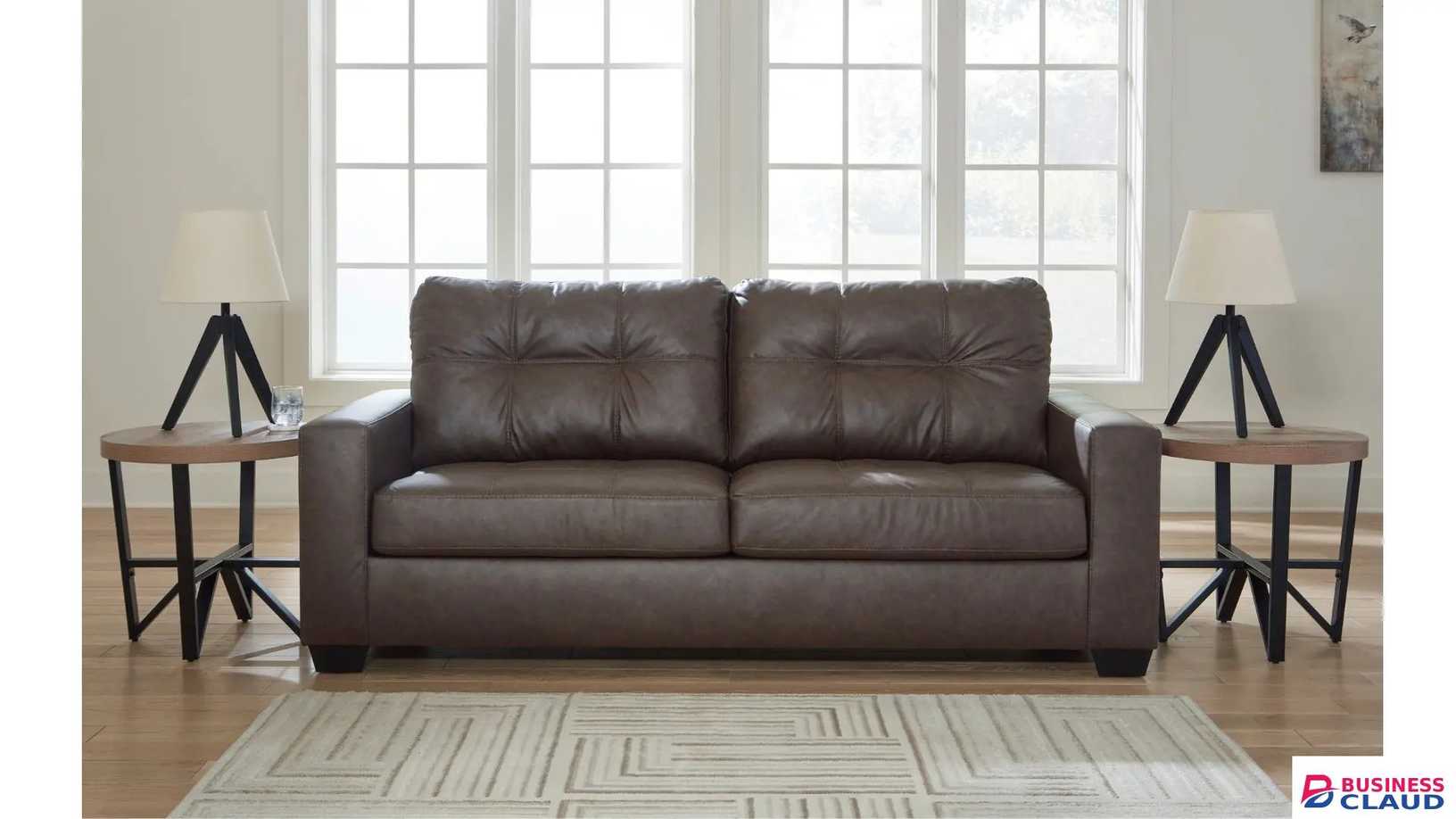 BARLIN MILLS SOFA SET (BROWN)