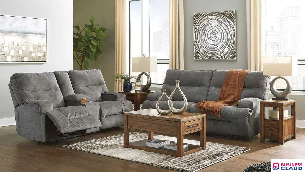 COOMBS RECLINING 6 SEATER SOFA SET