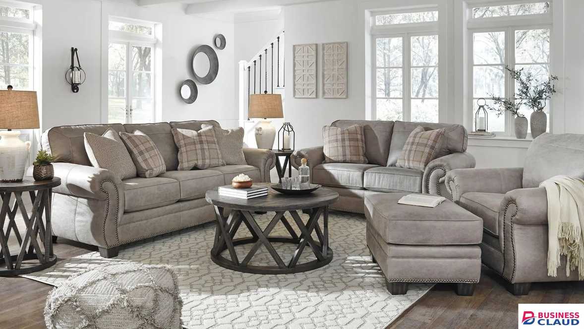 OLSBERG 6 SEATER SOFA SET