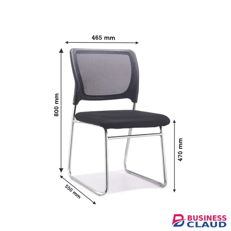 208-3 VISITOR CHAIR MESH (XY)