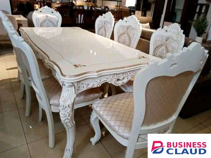 8 Seater Marble Dining Set.