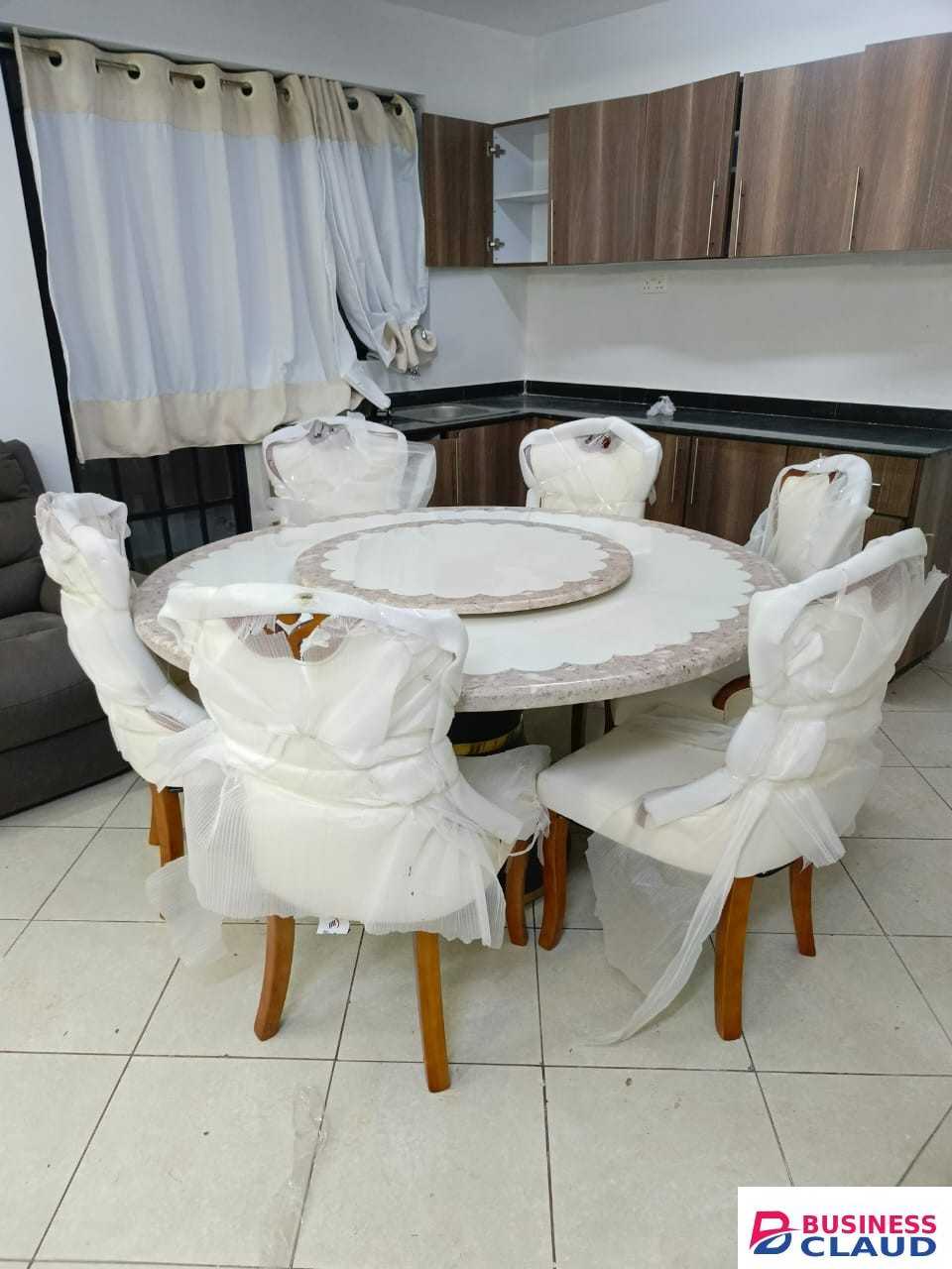 Round Marble Dining Table