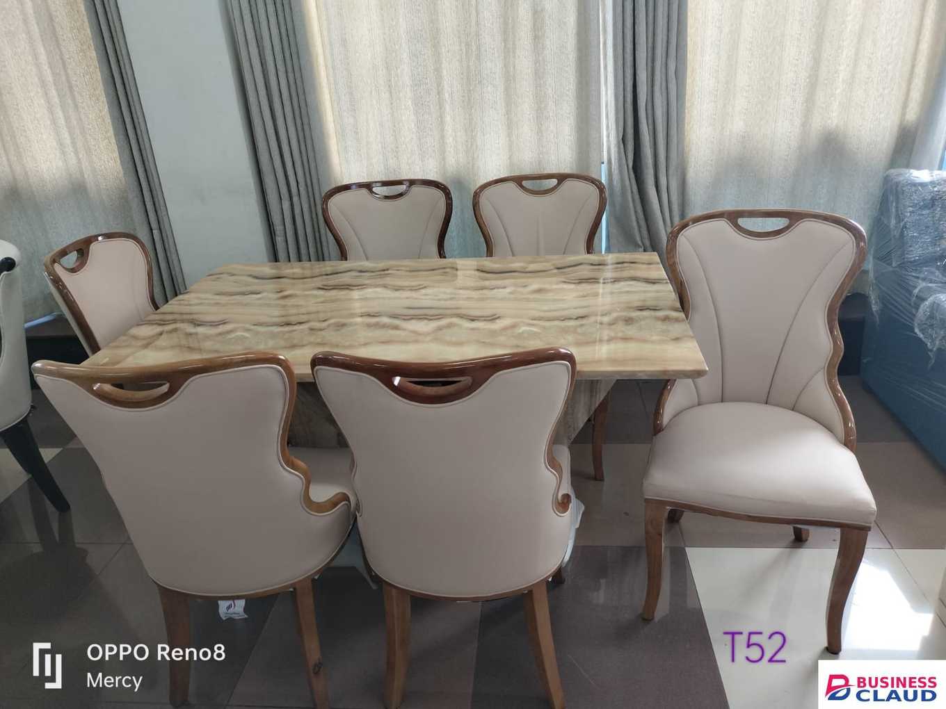 6 Seater Marble Set