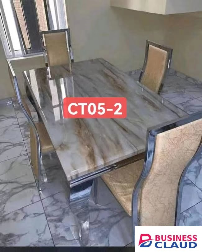 Marble Dining Table Set