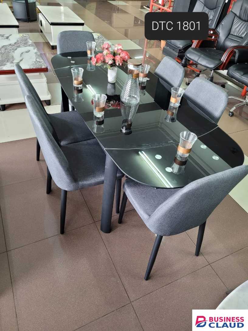 Glass Dining Table Set
