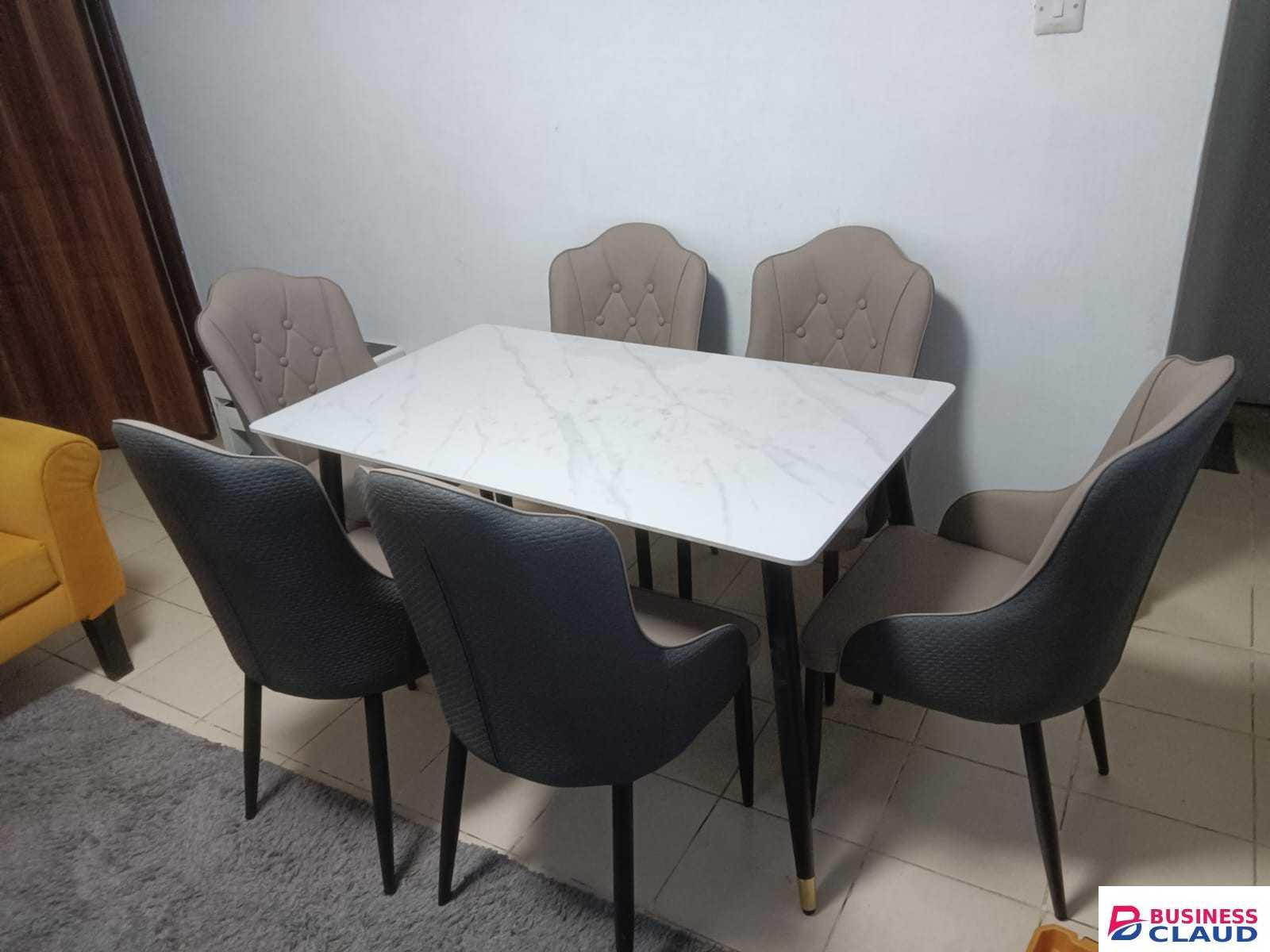 6 Seater Marble Top Set