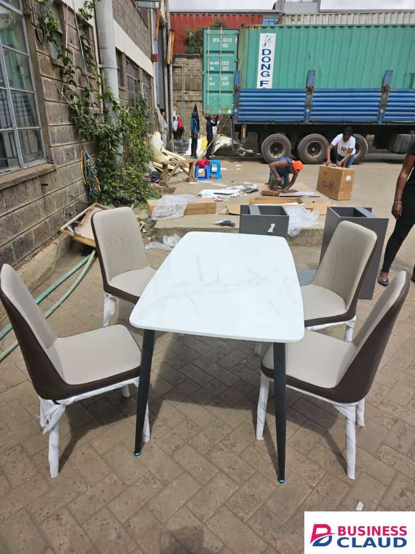 Four Seater Marble Set