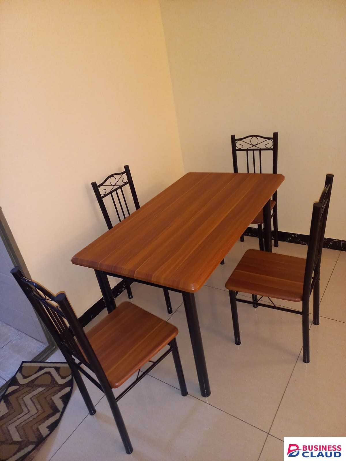 4 Seater Wooden Dining Set