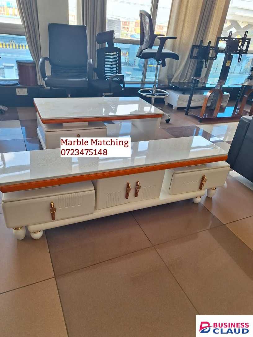 Marble Top Matching Set